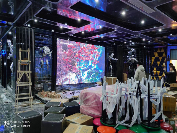 微山室内P2.5全彩显示屏